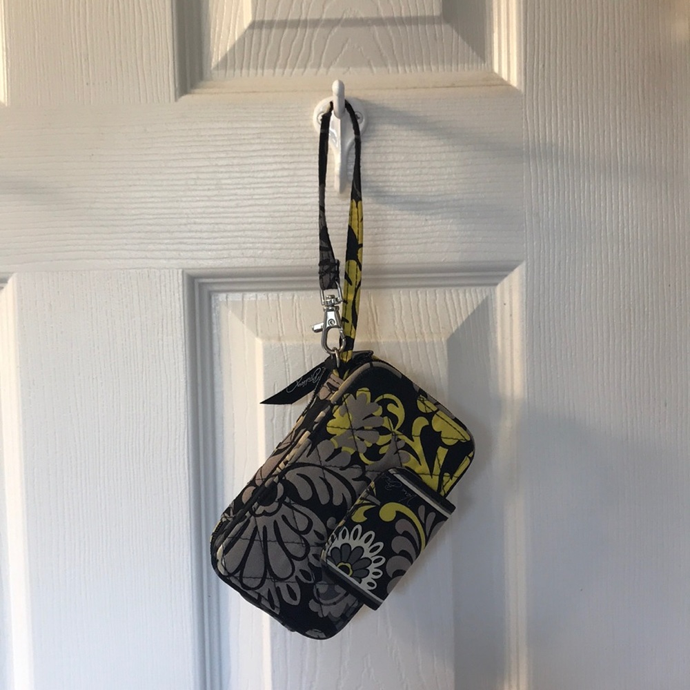 Vera Bradley wristlet in Baroque retired pattern